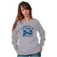 thumbnail image 4 of Betty Boop Connecticut State Outline Women Crewneck Sweatshirt Brisco Brands L, 4 of 6