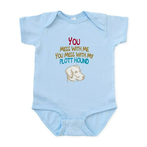 CafePress - Plott Hound Infant Bodysuit - Baby Light Bodysuit, Size Newborn - 24 Months