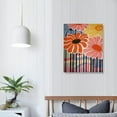 thumbnail image 3 of Nawypu Henri Matisse Prints Wall Art Orange Flower Canvas Wall Decor Pink Abstract Wall Art Colorful Botanical Posters Pictures Matisse Aesthetic Painting Artwork for Bedroom, 3 of 4