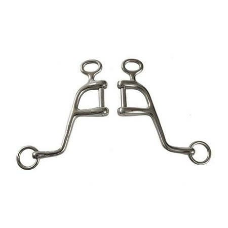 Stainless Steel Walking Cheeks Bit - 6 in. Draft