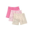 thumbnail image 3 of ITFABS Girls Safety Pants, Anti-emptied Stretch Solid Color Mid-rise Shorts, 3 of 10