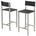 thumbnail image 5 of Pemberly Row 3 Piece Counter Height Dining Set in Black, 5 of 5
