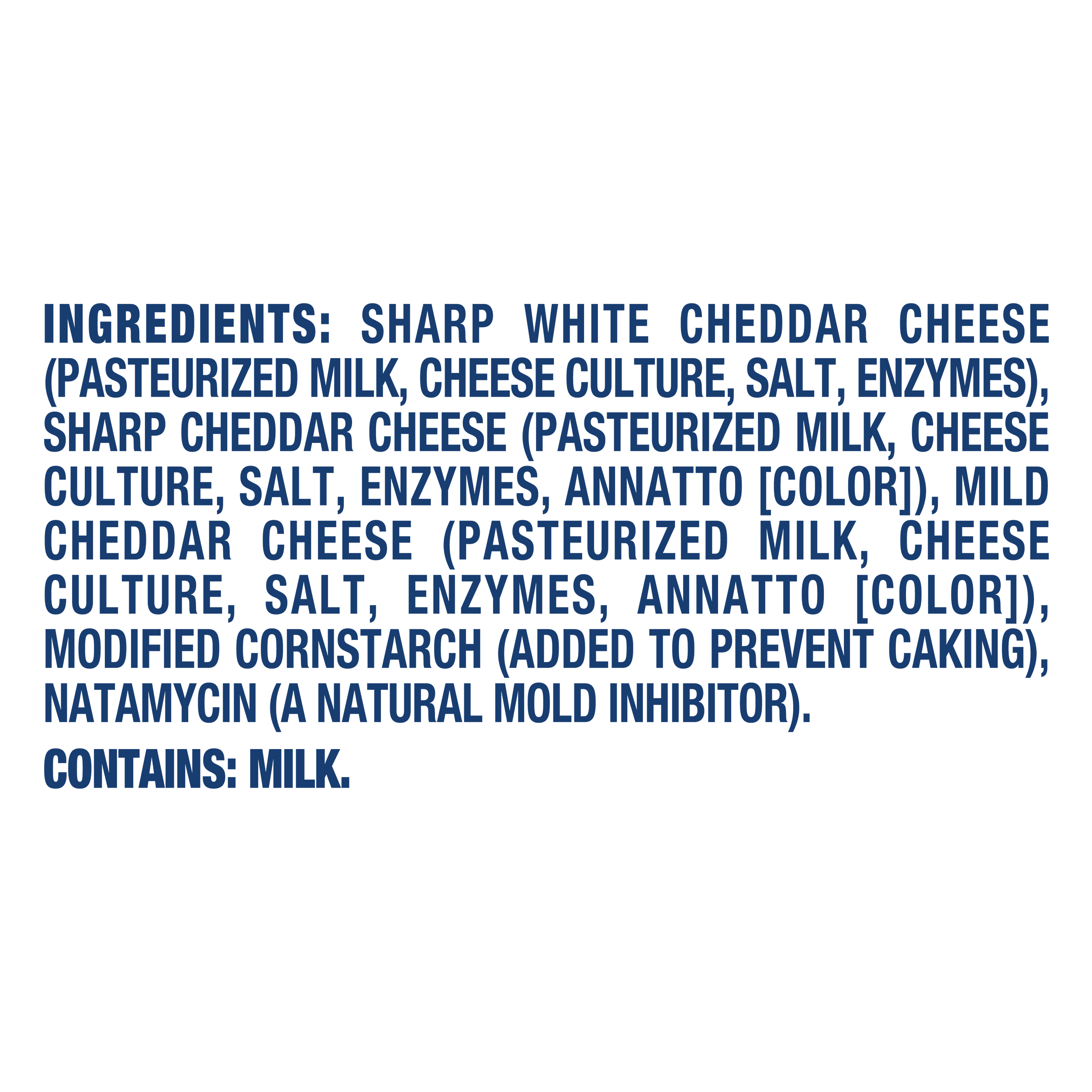 Kraft Triple Cheddar Finely Shredded Natural Cheese 8oz Bag