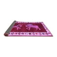thumbnail image 2 of Ahgly Company Indoor Rectangle Animal Purple Traditional Area Rugs, 2' x 4', 2 of 4