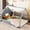 Gray, variant on White Full Size House Bed With Wood Fence, Window - Resting Area Fence And Bedroom Feature For Use