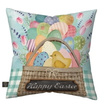 Briarwood Lane Colorful Easter Basket Indoor/Outdoor Pillow