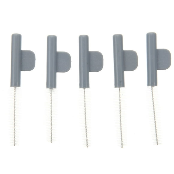 BRIGHTFUFU 5 limpiadores de audífonos domésticos, cepillos portátiles para tubos, prácticos limpiadores de tubos