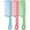 Blue,Pink,Green, variant on Wide Tooth comb, Large Detangling Comb for Women and Men, Durable Styling Brush for Curly, Long, Wet Hair Types - Professional Hair Care.