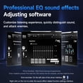thumbnail image 6 of V9 PRO Wireless Gaming Headset 7.1 Surround Sound for PS5 PS4 PC SWITCH TOPSPEED Gaming Headphones with Noise Canceling Mic, 250Hr Battery, Low 15ms Latency, Lightweight, BT 5.3 FPS Games, 6 of 7