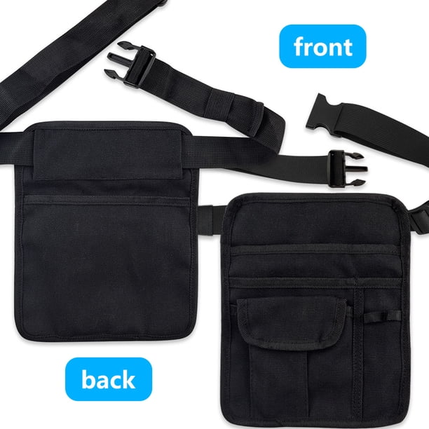 Sac De Tablier Serveur Restaurant - Pochette Argent Avec Ceinture Réglable Et Multi-Poches