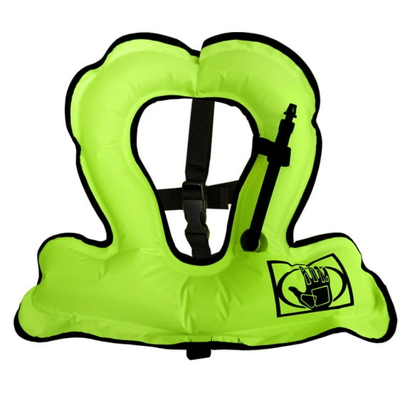 Body Glove Inflatable Snorkel Vest, Medium, Yellow