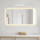 thumbnail image 1 of Espejo Rectangular Con Luz Led Cálida 70x100 Cm Decoración Hogar, 1 of 6