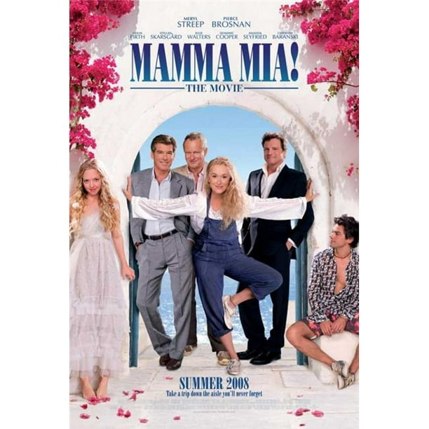 Pop Culture Graphics MOVEI9251 Mamma Mia Affiche de Film, 11 x 17