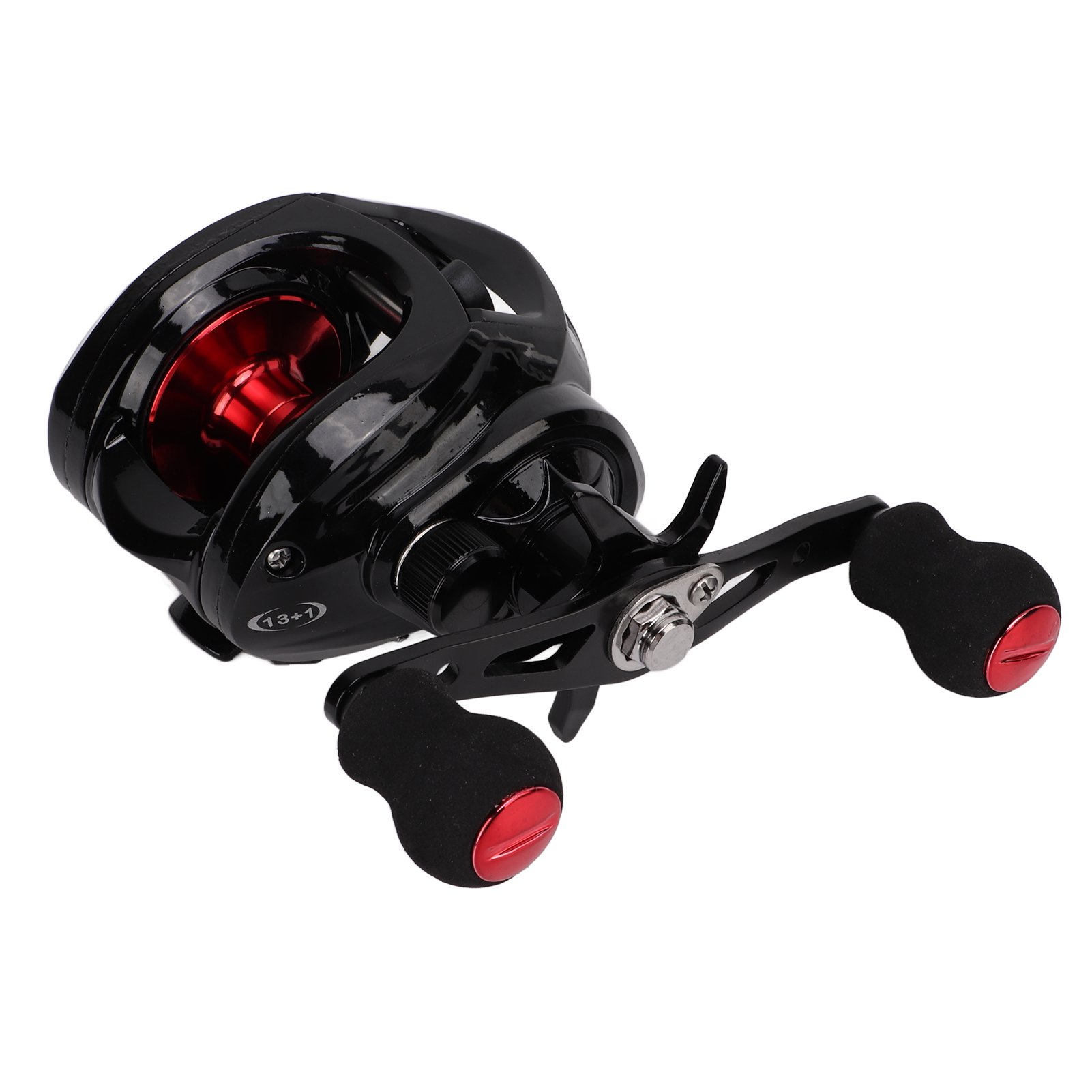7.2:1 High Speed Baitcasting Reel Magnetic Brake Fishing Wheel with Metal Spool 8kg Max Drag Right Hand Dexterity 5.51 in / 14 cm Length 7.41 oz / 210 g Weight for Freshwater and Saltwater