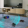 thumbnail image 4 of Solar Strobe Light with Motion Sensor Alarm Timed Human Body Induction Infrared Alarm Light Anti-theft Animal Repellent Device Energy-saving Environmentally IP55 Waterproof for Home Villa F, 4 of 7