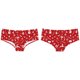 thumbnail image 3 of Gibobby Verano calzoncillos adelgazantes Ropa interior de talle bajo transpirable sin con estampado animal y de nieve con de árbol de Navidad para mujer(Multicolor, XL), 3 of 4