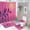 style-1172, variant on Shower Curtain 4 Piece Set Flock of Birds Flying on Sunset Non-Slip Rugs And Toilet Mat Lid Rug Accessories Sunset Scenery Shower Curtain with 12 Hooks for Bathroom Decor 72inch X 72inch