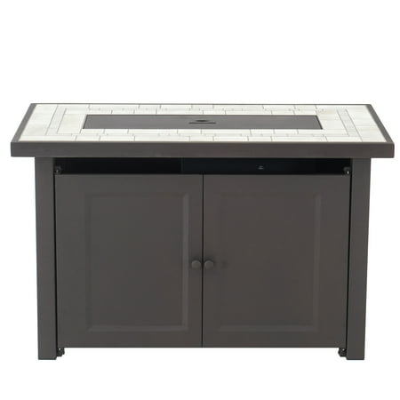 For Sunjoy Hartnell Rectangular Propane Burning Firepit Table Accuweather For Sunjoy Hartnell Rectangular, Round Table Hartnell