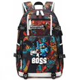thumbnail image 1 of Sac à Dos Périphérique My World Games pour Adolescents, Grande Capacité, Sac Tendance-Sebneei, 1 of 4