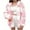 Pink, variant on XFLWAM Women's Plaid Sherpa Jacket Plush Open Front Hooded Jacket Casual Fall Winter Fuzzy Fleece Cardigan Outerwear