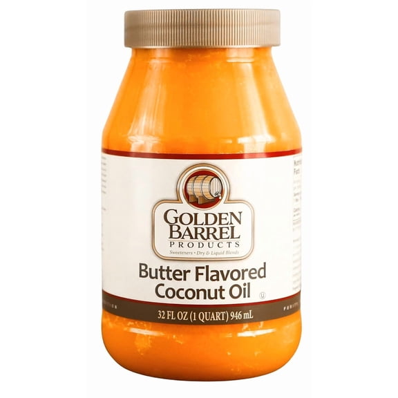 Golden Barrel Butter Flavored Coconut Oil