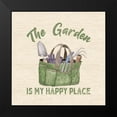 thumbnail image 2 of Reed, Tara 12x12 Black Modern Framed Museum Art Print Titled - In My Garden XI, 2 of 5
