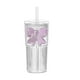 thumbnail image 2 of Vaso de Vidrio Grande con Lazo P Ink, de Alta Apariencia, para Bebidas de Niñas, Copa para Vino Espumoso de Aproximadamente 20 Oz, 2 of 7