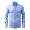 thumbnail image 1 of Camisas De Vestir Manga Larga Slim Fit Hombre, 1 of 6