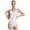 White, variant on Womens Rhinestone Shiny Tassel Gymnastics Leotard Fringe Latin Jazz Cha Cha Dance Costume Black S