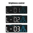 thumbnail image 6 of Digital Alarm Clock under $5! CQCYD Digital Alarm Clock, Multi Functional LED Clock with Temperature, Date Display Electronic Clock for Bedroom Office, 6 of 6