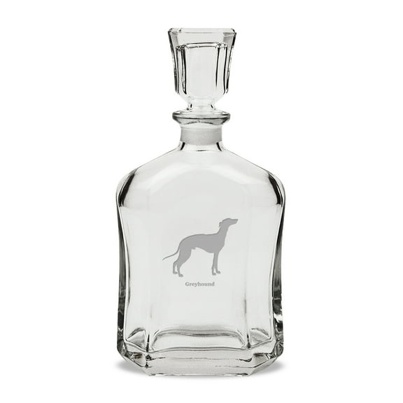 Greyhound 23.75 oz Classic Whiskey Decanter