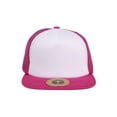 thumbnail image 2 of Top Headwear Adjustable Trucker Caps - Hot Pink/White, 2 of 3