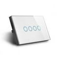 thumbnail image 1 of Interruptor WIFI 4 control remoto de teléfono móvil de un solo control interruptor Zigbee 120/118 enchufe de interruptor táctil, 1 of 1