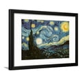 thumbnail image 1 of Starry Night, c.1889 Vincent Van Gogh Iconic Post Impressionism Blue Night Landscape Framed Print Wall Art By Vincent van Gogh, 1 of 2