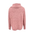 thumbnail image 4 of Sevevn Women's Sweater Long Sleeve Tops 2025 Fall Loose Knit Pullover Sweaters, 4 of 9
