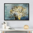 thumbnail image 3 of wall26 Framed Canvas Print Wall Art Watercolor Pastel Golden Forest Tree Nature Wilderness Illustrations Modern Art Rustic Decorative Relax/Calm for Living Room, Bedroom, Office - 24"x36" B, 3 of 5