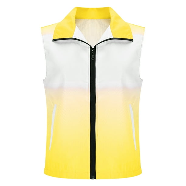 TaTaai Women Outdoor Breathable Collared Vest Jacket Fishing Hiking Travel Lightweight Machine Washable Quick Drying No Fading Sports Casual Daily Wear Top Gift