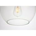 thumbnail image 5 of Placido Collection Pendant D15.7 H16.5 Lt:1 Black and Clear Finish, 5 of 5