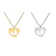 thumbnail image 4 of Collar clásico lindo delfín en forma de corazón colgantes de pareja collares con dijes de animales de acero inoxidable joyería de mujer Ropa, zapatos y accesorios Miscelánea Acero inoxidable Guardurnaity AP014157-02, 4 of 6