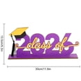thumbnail image 4 of Graduation Keepsake Stand 2026 Wooden Table Decor Sign For Senior Year Celebration Ornament 12 Inch, 4 of 7