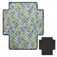 thumbnail image 6 of FOR U DESIGNS Lemon Flower Print Waterproof Recliner Chair Covers for Dogs, Non-Slip Reclining Seat Cover, Washable Furniture Protector for Living Room, 6 of 6