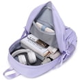 thumbnail image 4 of Lightweight Student Backpack Functional Pockets Large Capacity Girls School Bag, 4 of 5