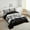 Black White, variant on Erosebridal Western Cowboy Comforter Sets,Botanical Cactus Comforters & Duvets,Horseshoe Texas Stars Bedding Comforter Set,Ultra Soft Vintage Room Decor,Reversible,2pcs