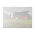 thumbnail image 4 of U R There Photography Oxford Old Red and Silo Rustic Farmhouse Tempered-Glass Cutting Board 8"x 11", 4 of 9
