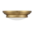 thumbnail image 3 of Trade Winds Lighting 2-Light Ceiling Light In Natural Brass, 3 of 6