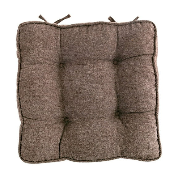 Qholemyo Seat Cushions For Home Use Tufted Corduroy Living Room Tatami Floor Cushions 17.7 Inch Tailbone Cushion