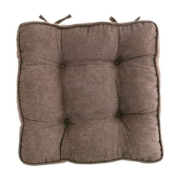 Cojín de suelo de pana de 45 cm (17,7 pulgadas), cojín cuadrado para sala de estar, tatami, almohada de suelo suave y acolchada para sentarse, leer, meditar, asiento adicional para adultos, uso en el