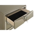 thumbnail image 5 of Pemberly Row Contemporary 5-Drawer Chest Made with Wood in Silver, 5 of 8
