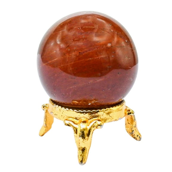 Red Jasper Crystal Ball Sphere 1.5" Inches