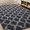Dark Grey/Black, variant on Lochas Soft Area Rugs Accent Rug for Bedroom Living Room Shaggy Fluffy Carpets for Nursery Baby Rooms,4'x 6',White